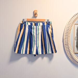 SEZANE x Momonì Nicolo Shorts in Multicolor Striped Print Size FR 40/US 8, EUC